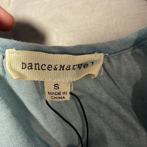 NWT Coastal Cowgirl Dress Dance & Marvel Tunic Mini Small Blue Tassel casual - Picture 9 of 11